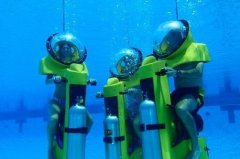 冒险而又刺激–水下摩托走起（组图）